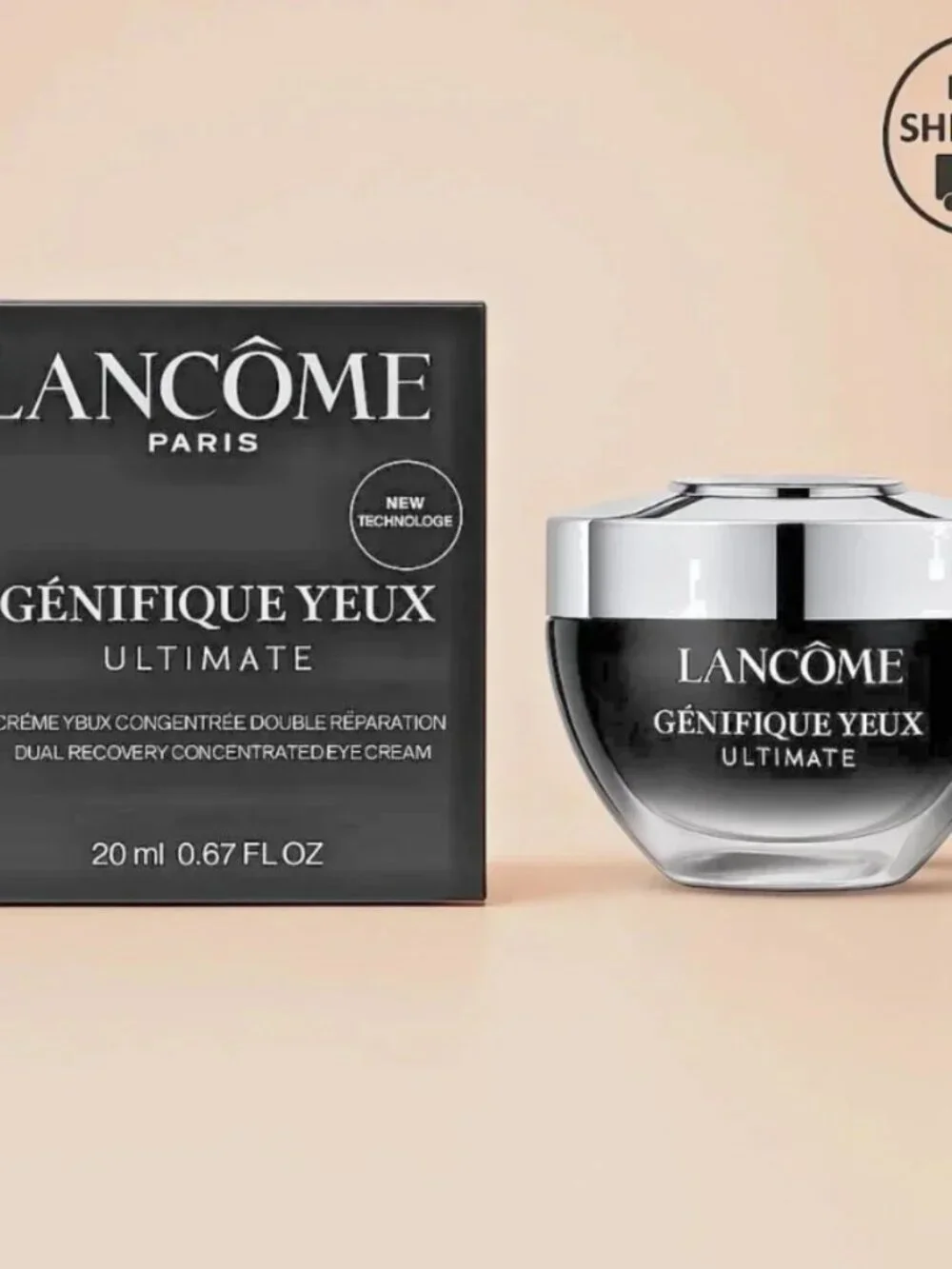 Lancome Genifique Yeux Ultimate Dual-Repair Eye Cream - 20ml (Brand New)